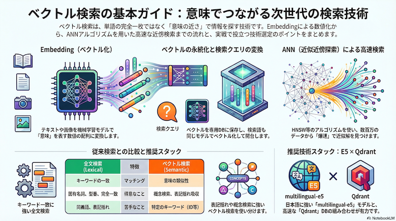 ベクトル検索の技術要素