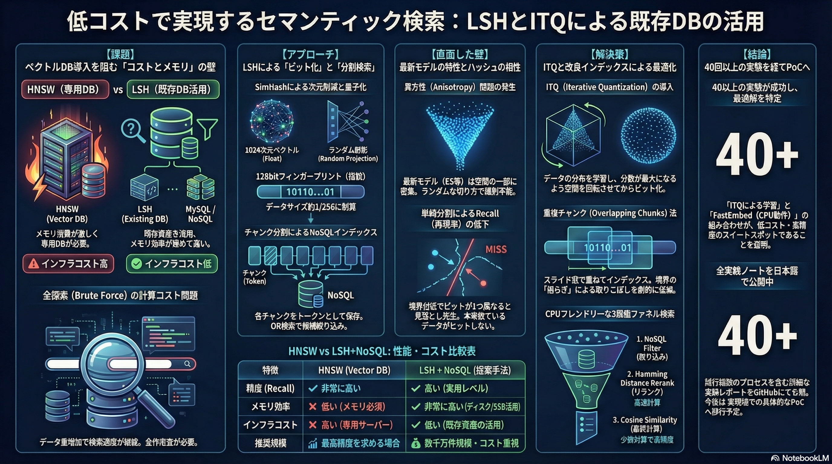 実験結果のグラフ